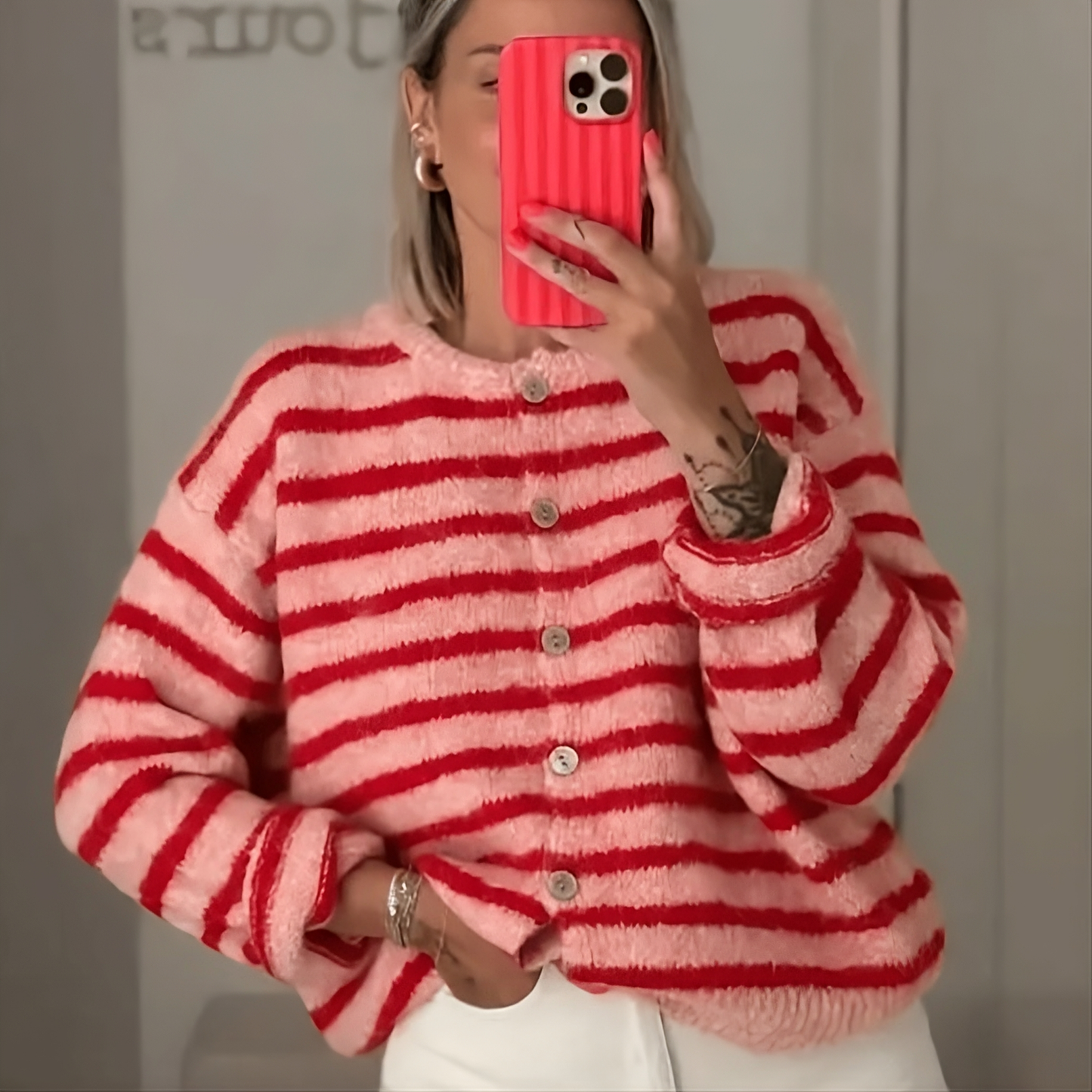 Striped Vintage Cardigan