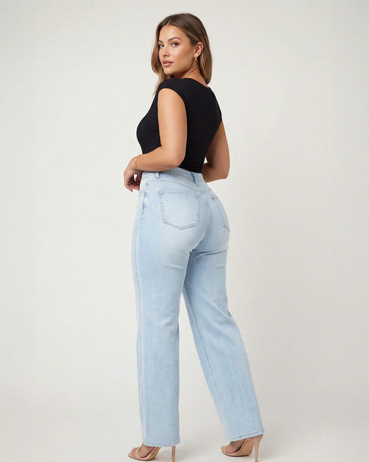 🔥Galbina Wide Sculpt Denim Jeans