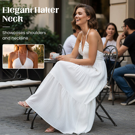 🥳2026 HOT SALE🥳💞50K+ SOLD!💥👗☀️ 50% OFF! Women's Loose Fit Sleeveless Dress 🌿✨