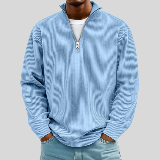 Caelum Casual Half-Zip Sweater